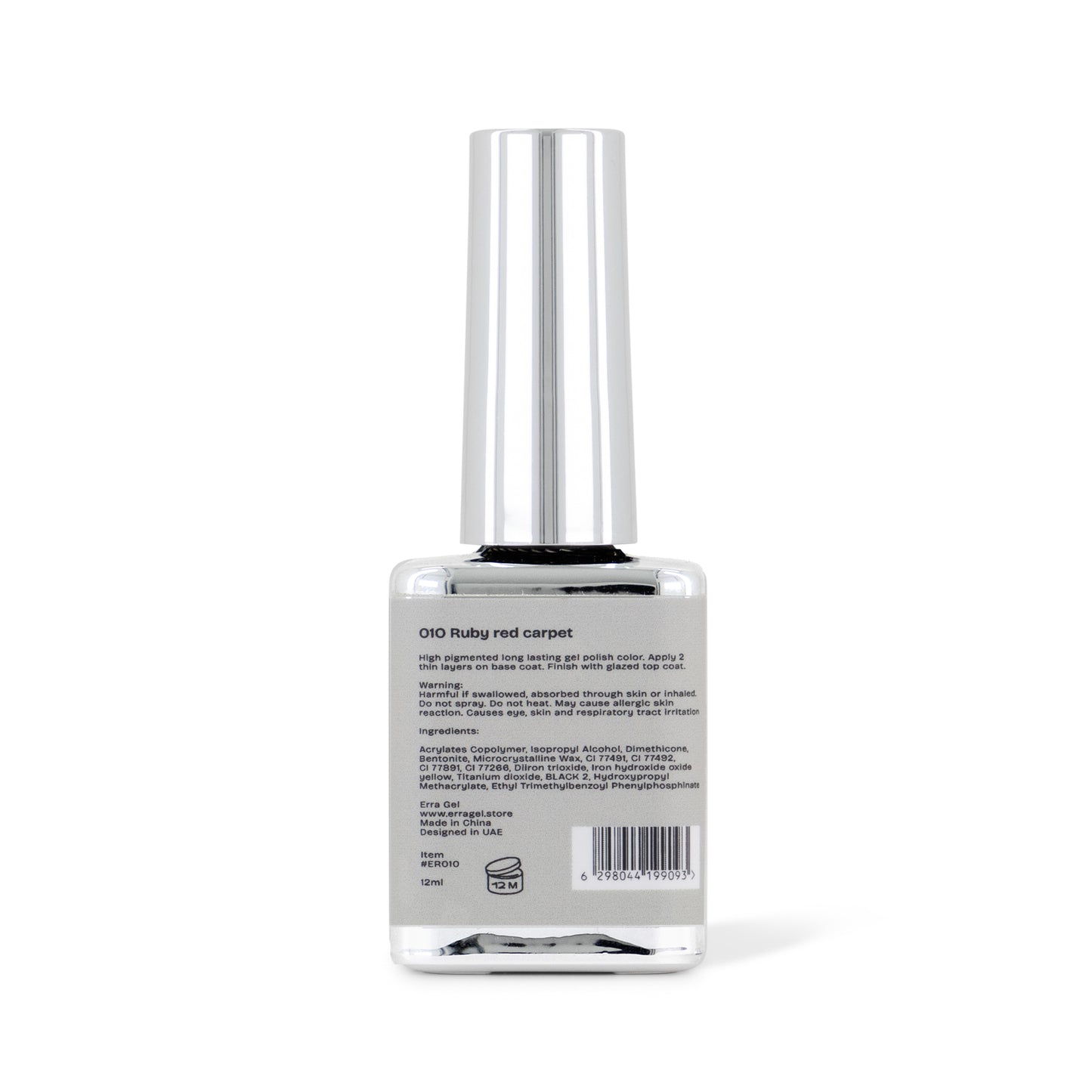 Erra Gel - 010 Ruby Red Carpet