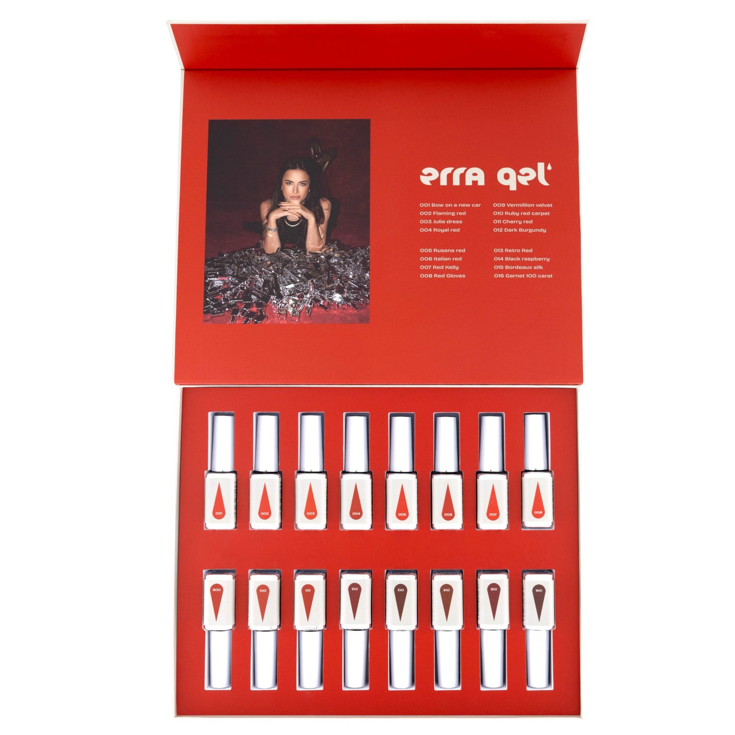 The Red Collection Box (16 Gel Polishes)