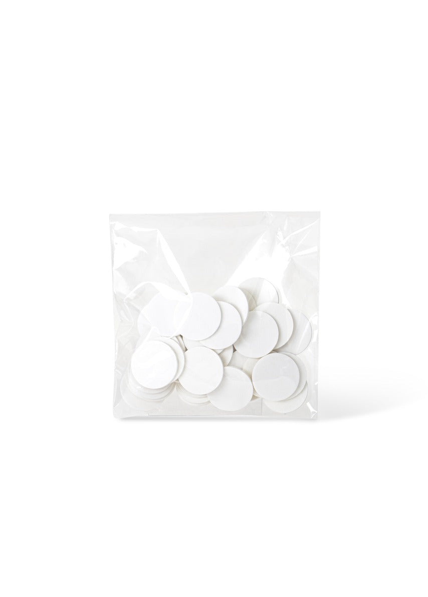 Round White File Disposible M size (50 pcs)