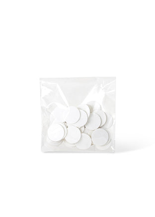 Round White Disposable File #180 M size (50 pcs)